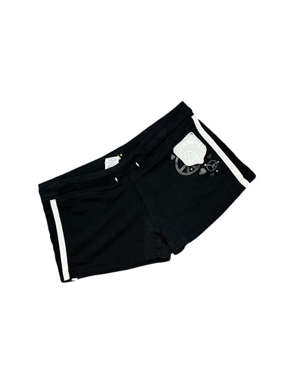 L - Peace & Love Y2K Mini Shorts