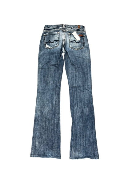 26" - 7 For All Mankind Low Rise Bootcut Jeans