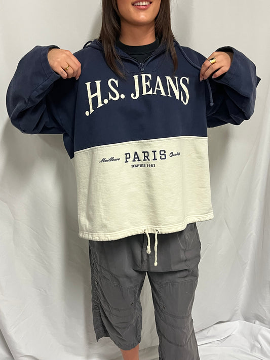 XL - Higher State Jeans 90s Graphic Hoodie
