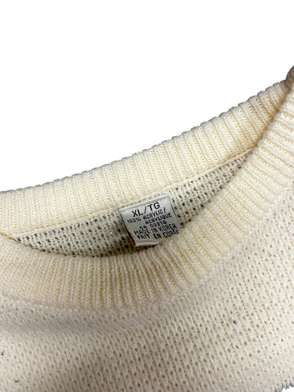 XL - Vintage Made In Korea Knit Sweater