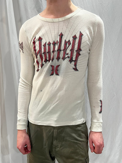 M - Hurley 2000s Graphic Thermal Long Sleeve