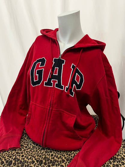 S/M - GAP 2000s Logo Zip Hoodie