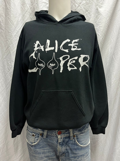 M - Alice Cooper Eyes Logo Graphic Hoodie