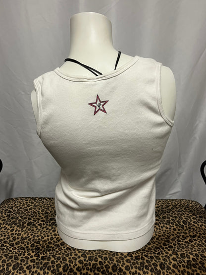 M - FLO Y2K Star Graphic Top