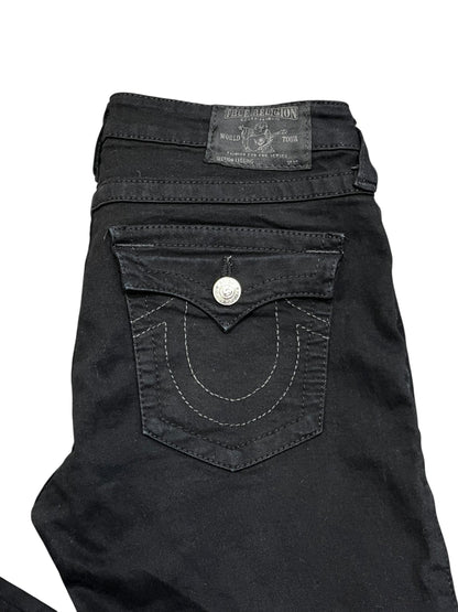 29" - True Religion Skinny Black Jeans
