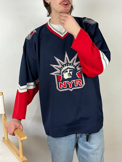 New York Rangers Vintage Pro Player Hockey Jersey