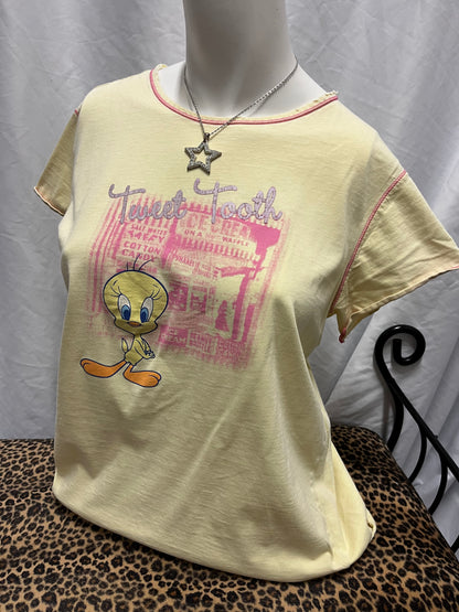 M - Tweety Bird Y2K Graphic Top