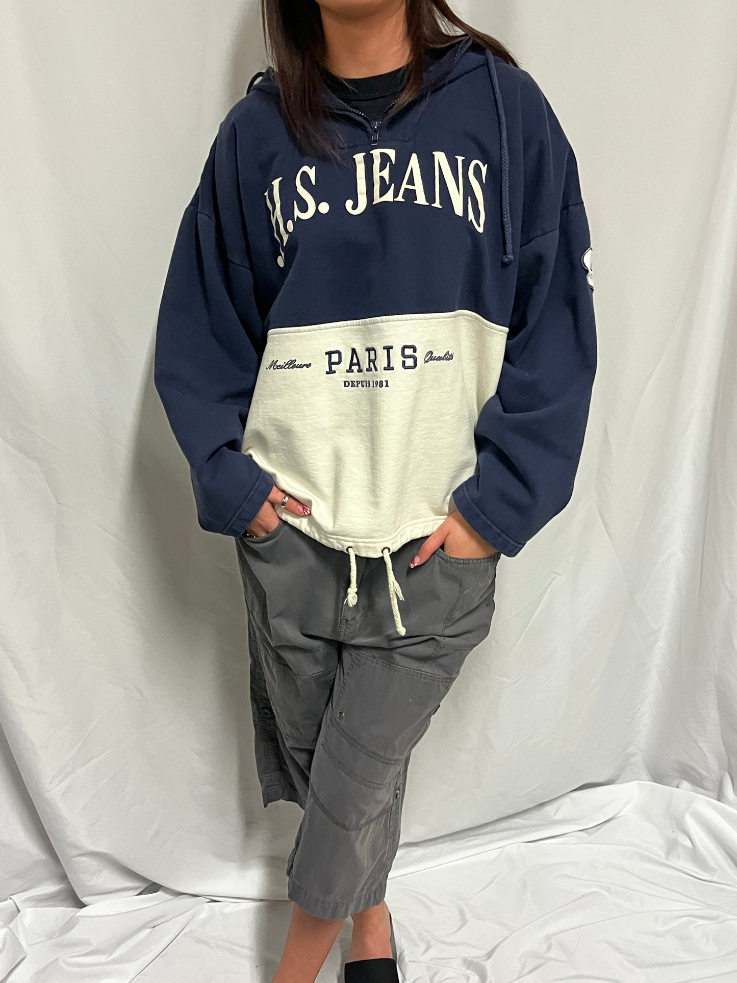 XL - Higher State Jeans 90s Graphic Hoodie