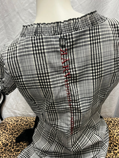 L/XL - Karv 2000s Lace Detail Button Blouse