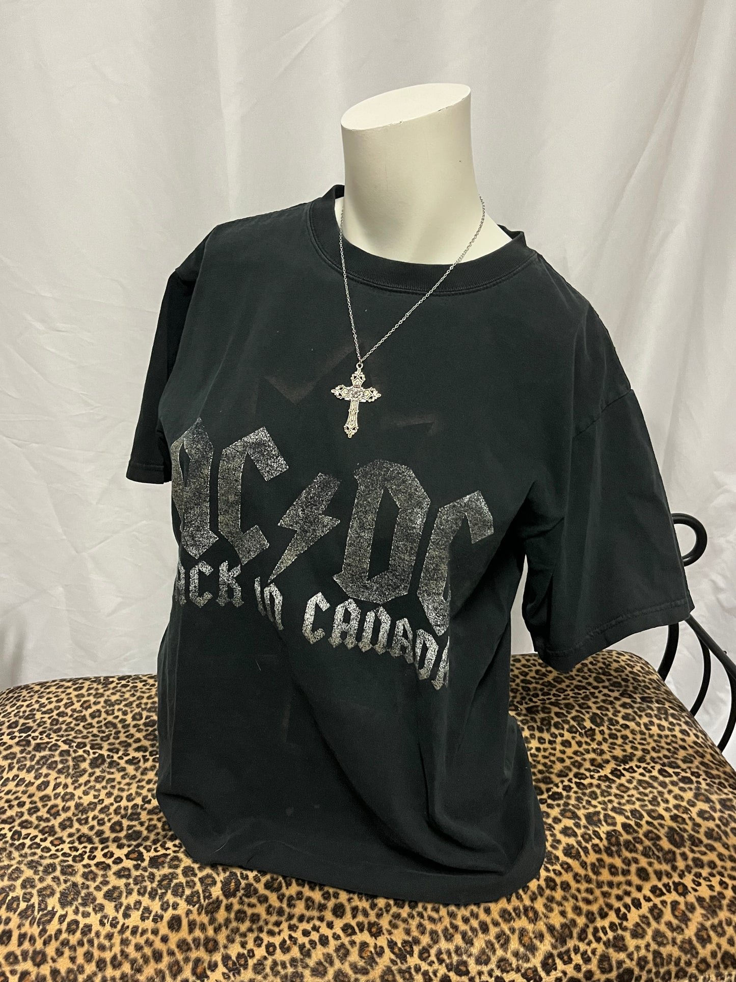 M - AC/DC Faded Double-Sided Tour Tee