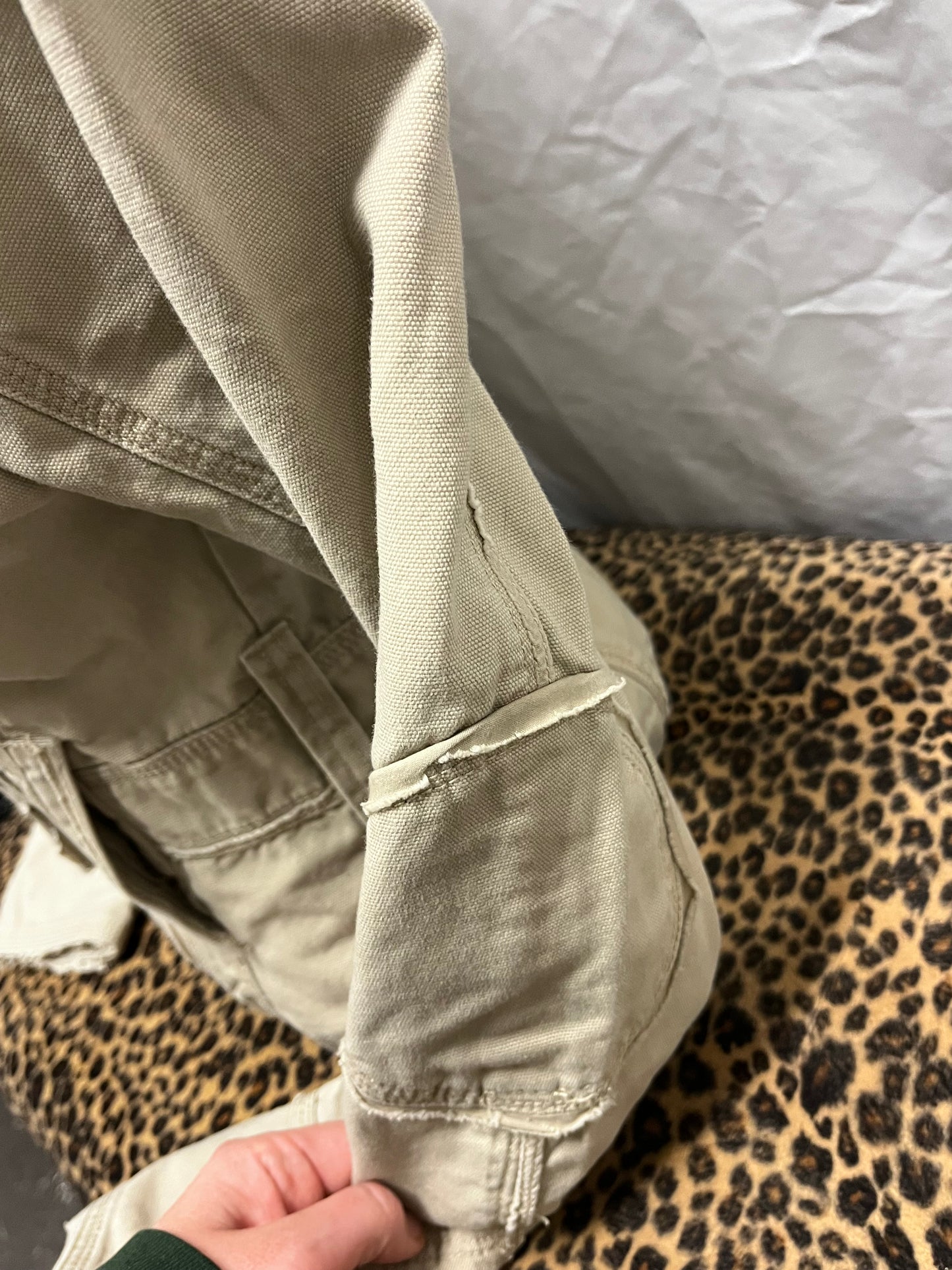 XS/S - No Boundaries Cream Button Fitted Jacket