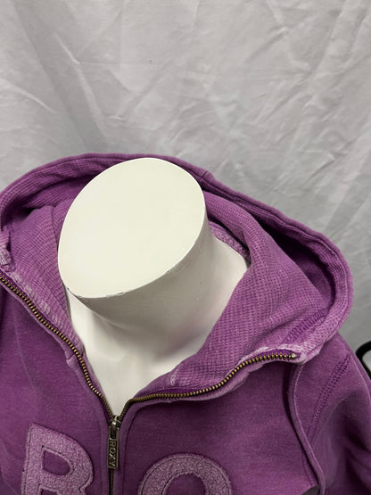 M/L - Roxy Y2K Applique Zip Hoodie