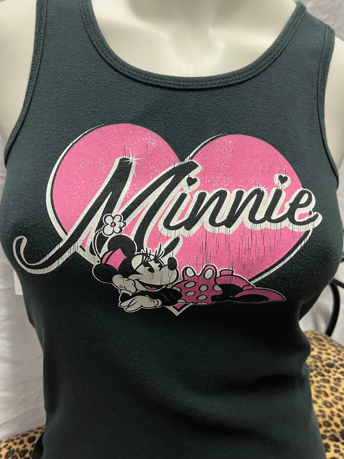 S - Minnie Mouse Y2K Graphic Tank Top
