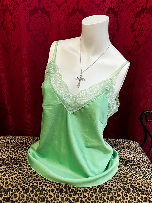 M - 90s Mint Green Camisole