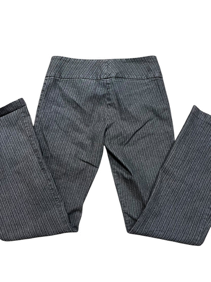 SZ 4 - Gray Button Detail Flared Trousers