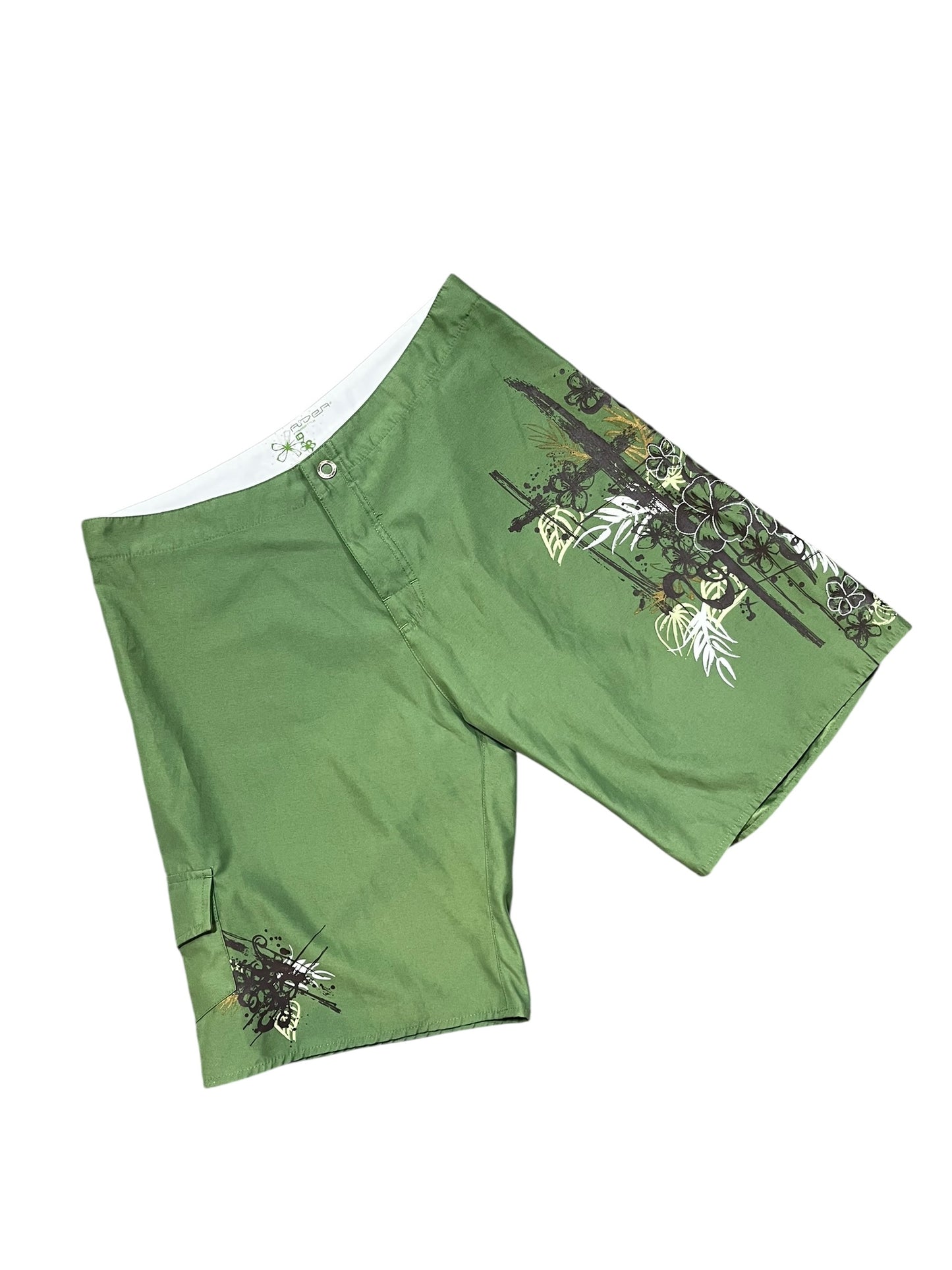 L - Freestyle Y2K Floral Board Shorts