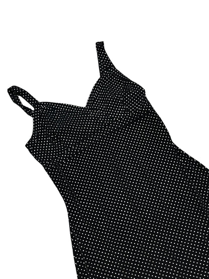 S - Primadonna Y2K Polka Dot Fitted Dress