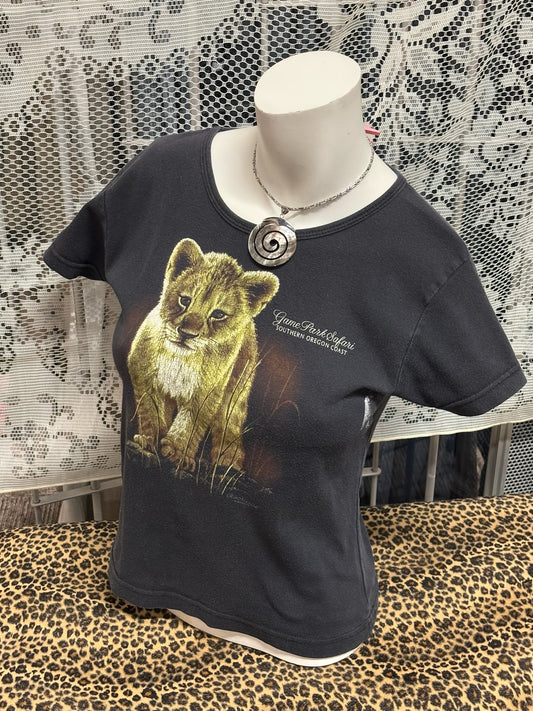 L - Gaziani 90s Safari Nature Baby Tee