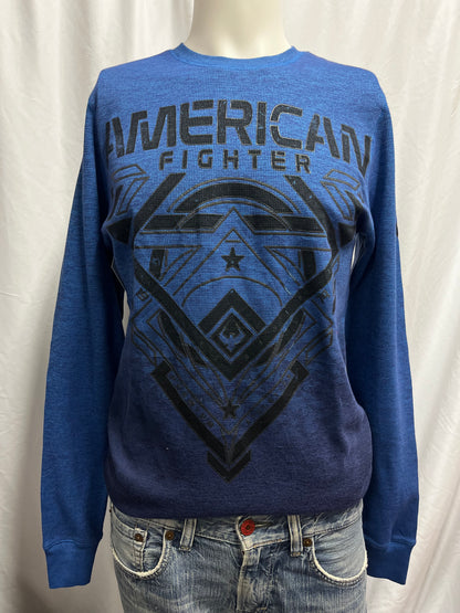 L - American Fighter Graphic Thermal Long Sleeve