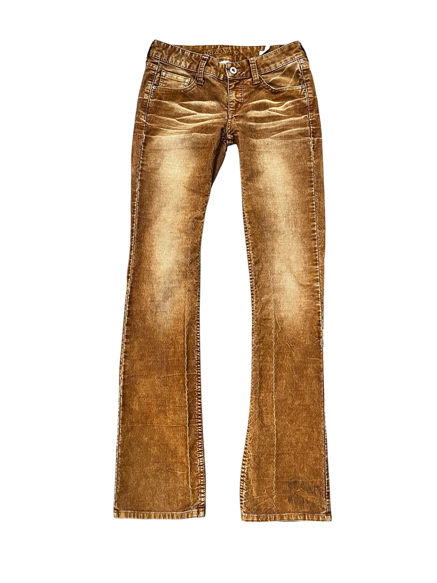 SZ 0 - Arizona Jean Co. Y2K Faded Corduroy Flared Pants