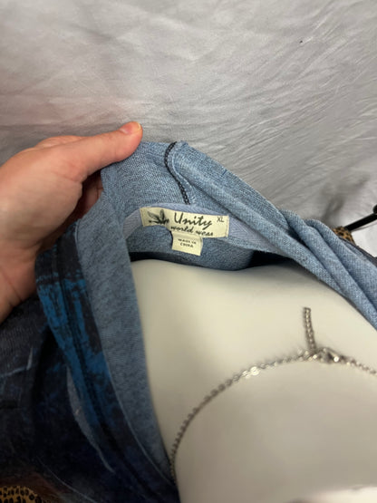 XL - Unity Y2K Rhinestone Fairy Knit Zip Hoodie