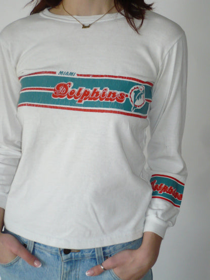 90s Miami Dolphins Graphic Long Sleeve