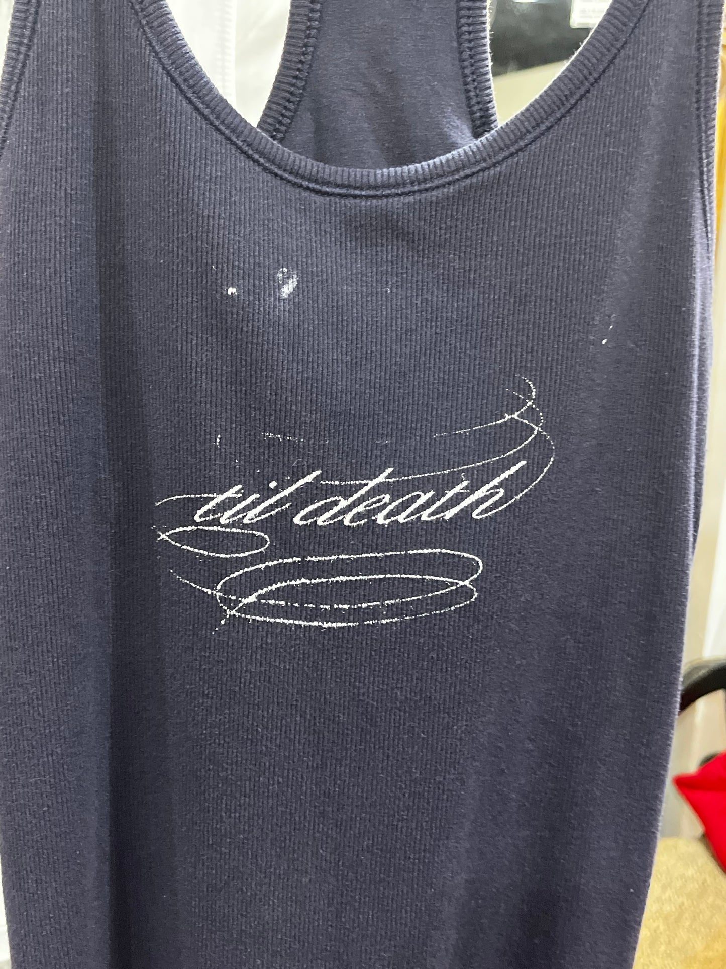 XS - RY x STT Navy Blue Tank