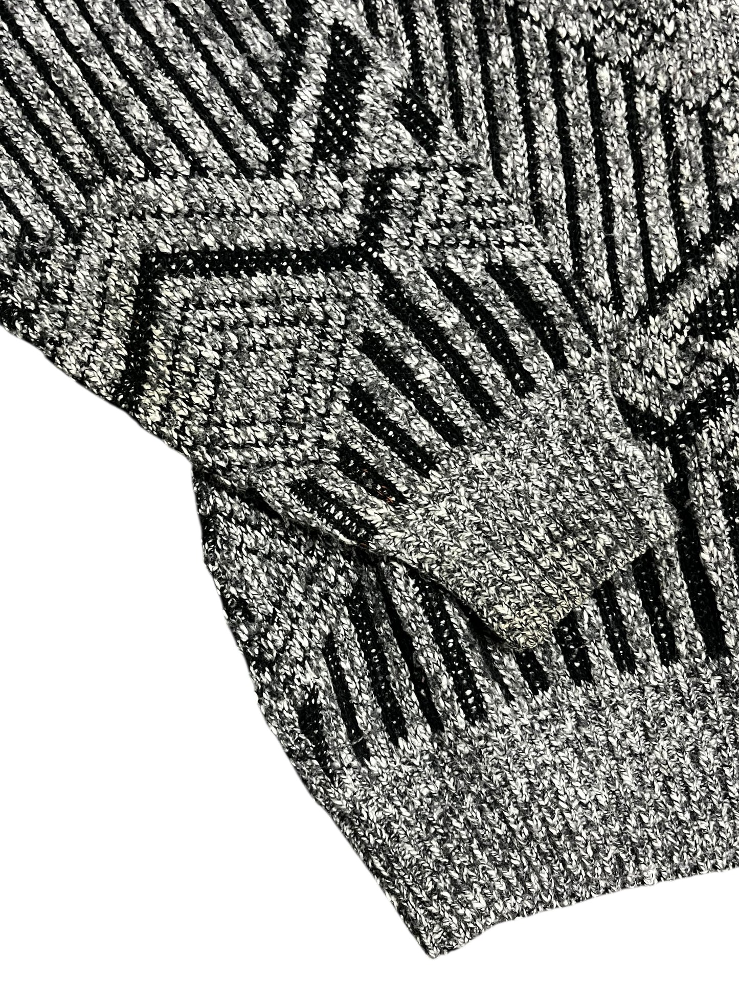 M - Silana 80s Textured Knit Sweater