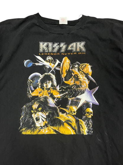 XL - KISS Legends Never Die Made in Canada Single Stitch Band Tee