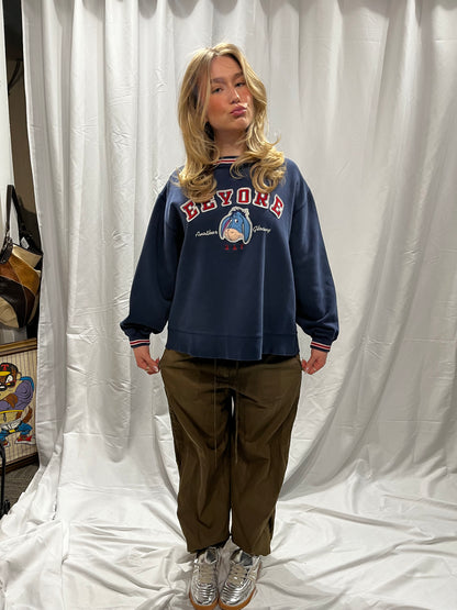 Disney Eeyore Embroidered Sweatshirt
