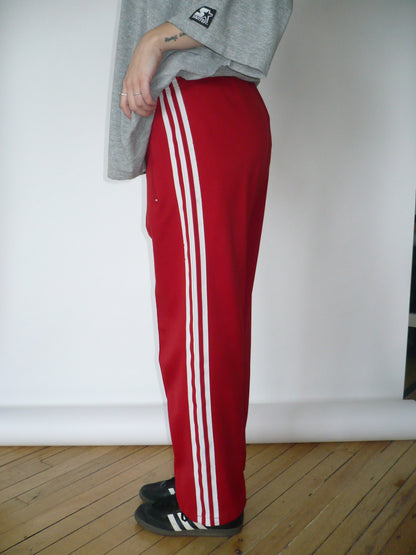 Adidas 90s Red + White Track Pant