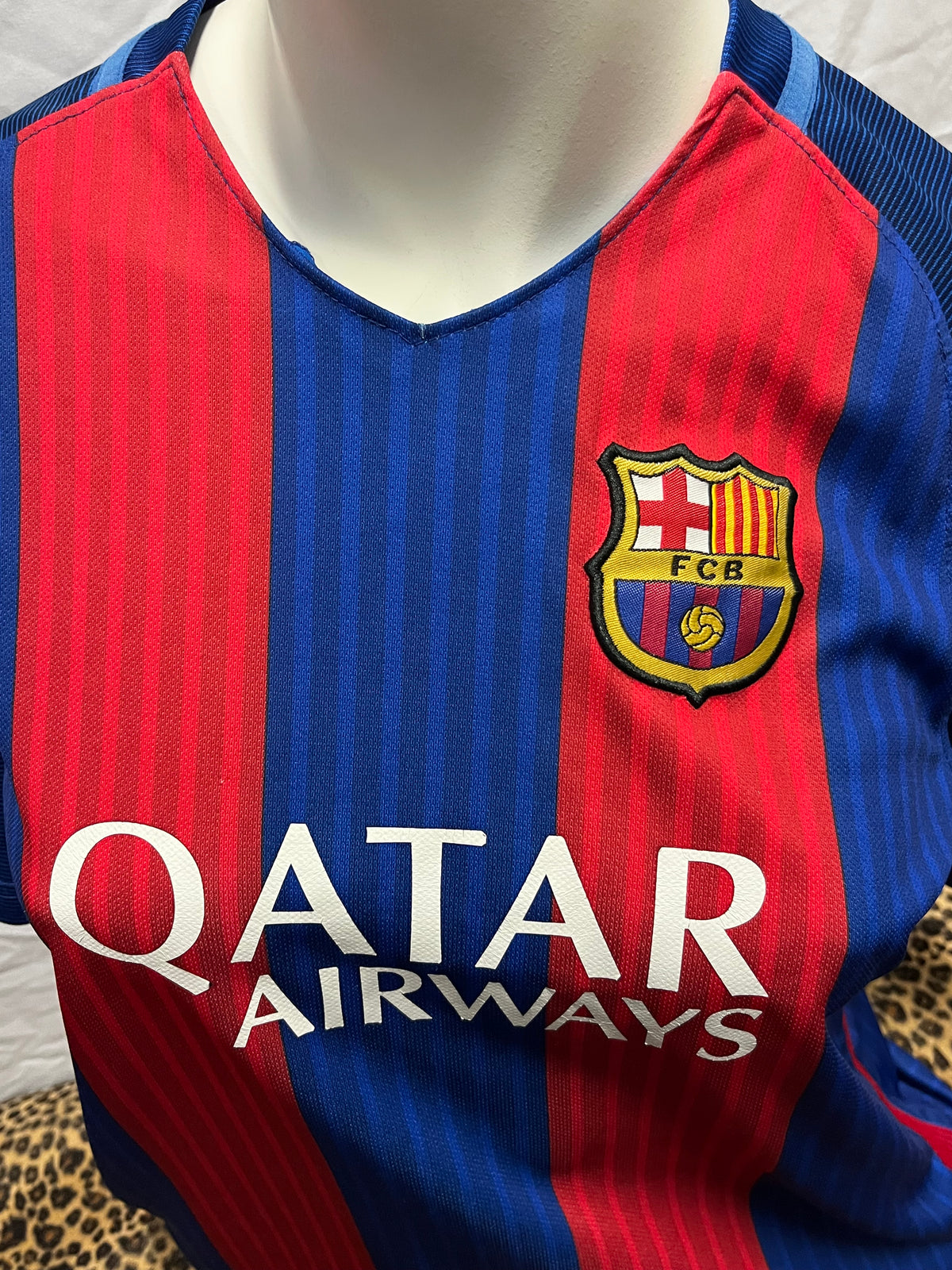 S/M - FCB Lionel Messi Football Jersey Tee
