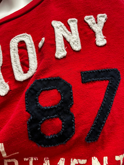 XXL - Aeropostale Y2K Red Applique Graphic Tee