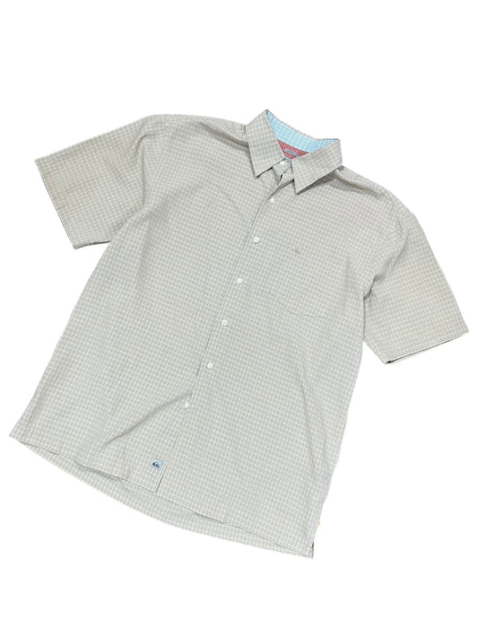 M - Quiksilver Y2K Plaid Button Down