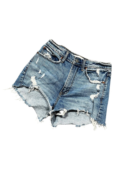 27" - Abercrombie & Fitch Mom Short Distressed