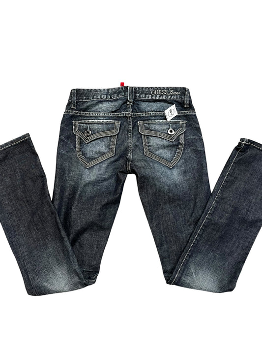 26" - Guess 2000s Faded Straight Leg Jeans