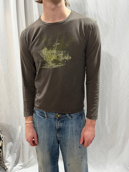 M/L - Calvin Klein Jeans Graphic Long Sleeve