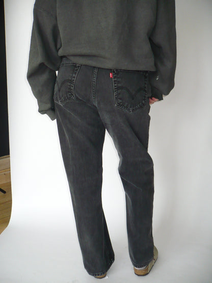 34 x 30 - Levi Strauss Faded Black Jean