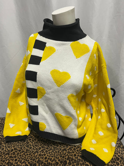 S - Sussman's 80s Funky Knit Sweater