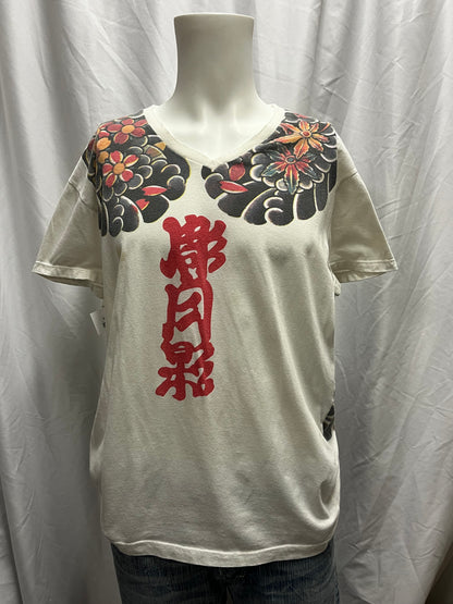 XL - WORK 2000s Graphic AOP Tee