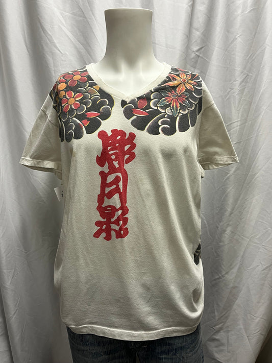 XL - WORK 2000s Graphic AOP Tee