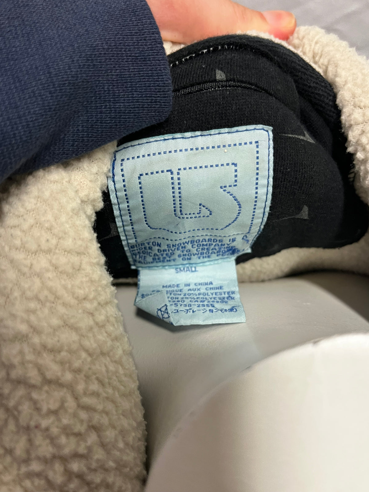 S - Burton Snowboards 2000s Graphic Zip Hoodie