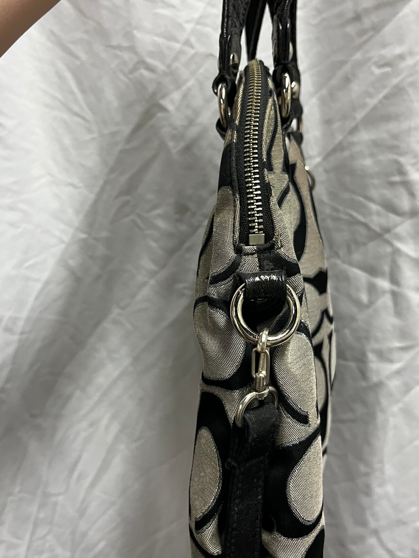 Purse - Coach 2000s Monogram Satin Lined Bag