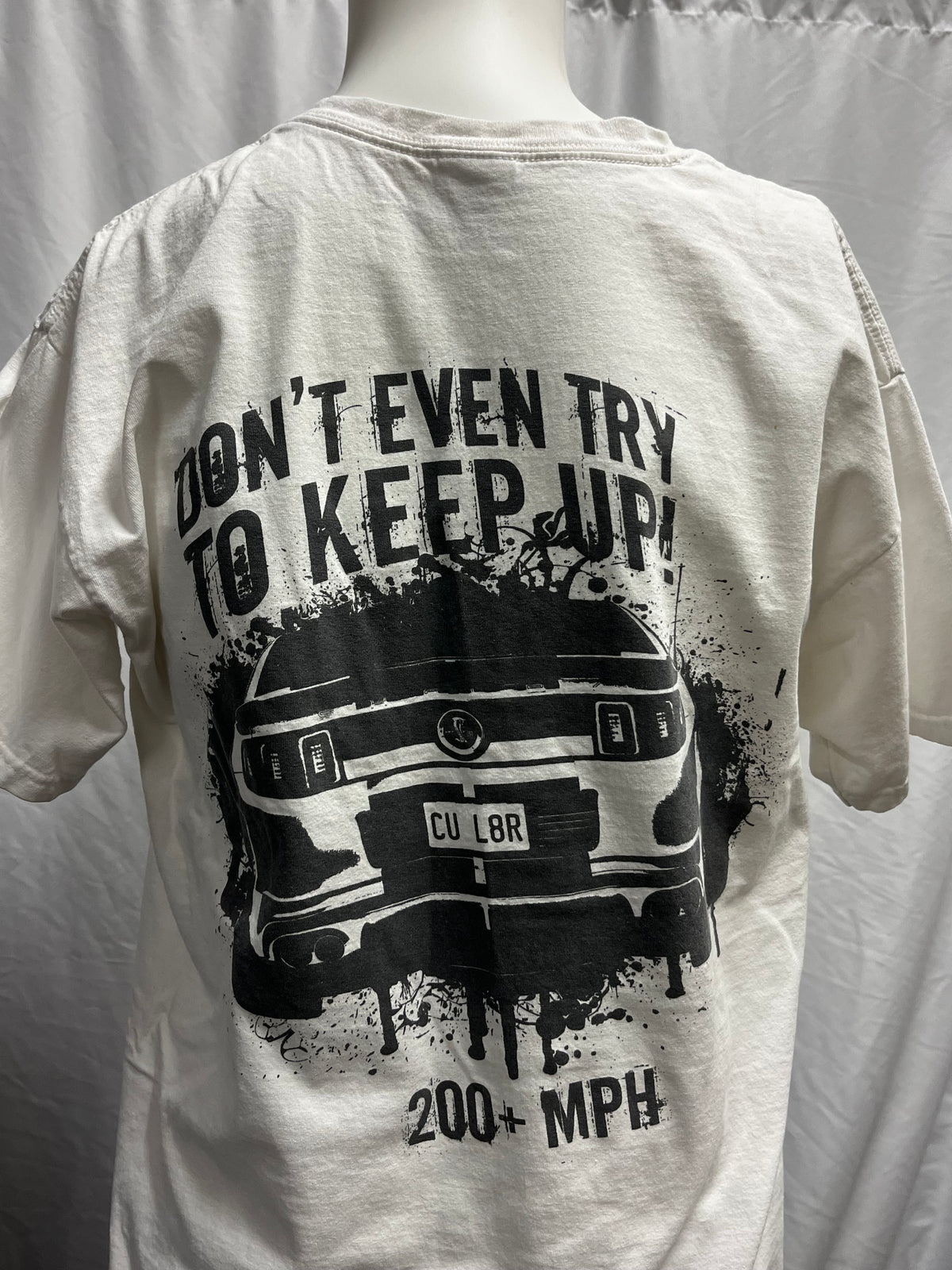 L - Gothic Car Double Sided Graphic Tee