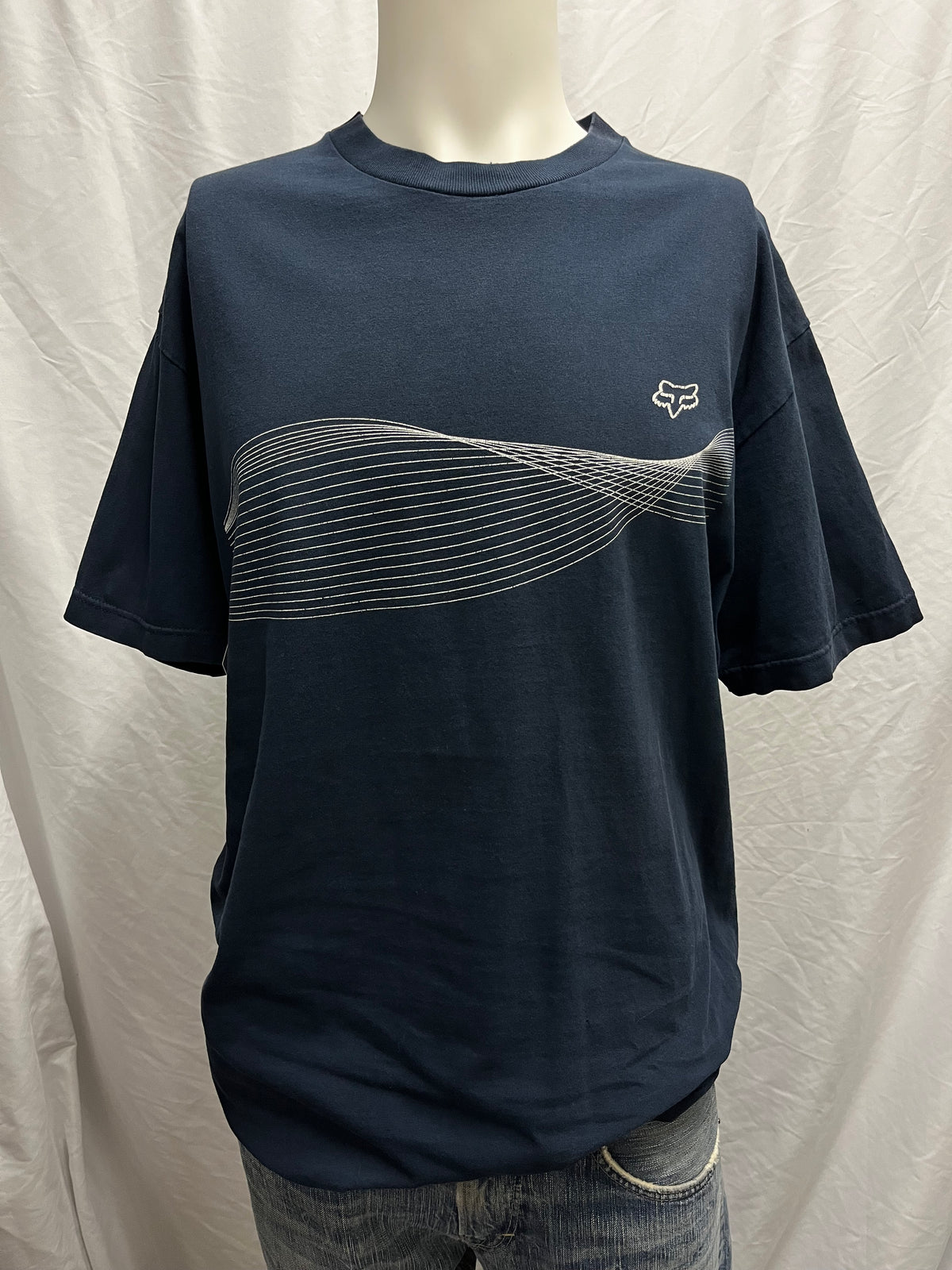 XL - FOX Racing Y2K Navy Graphic Tee
