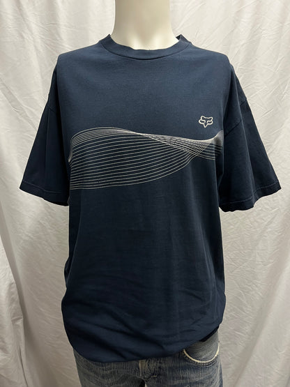 XL - FOX Racing Y2K Navy Graphic Tee