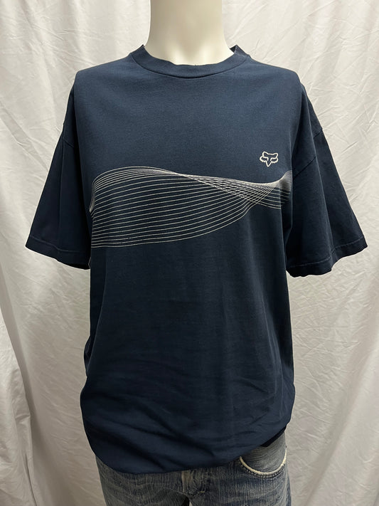XL - FOX Racing Y2K Navy Graphic Tee