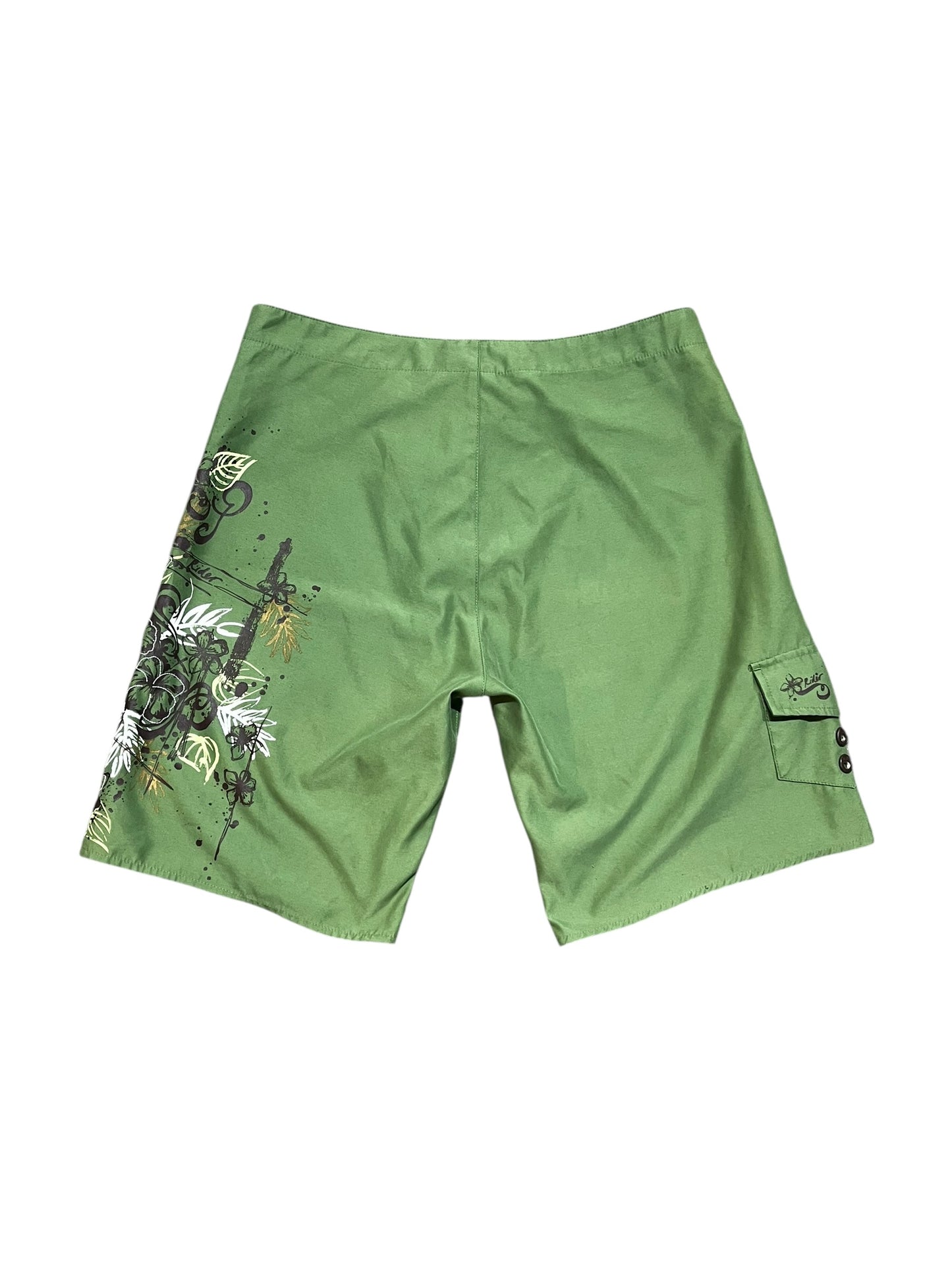 L - Freestyle Y2K Floral Board Shorts