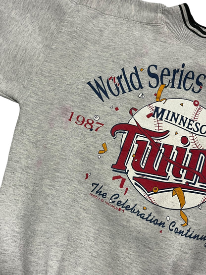 M - Minnesota Twins 1991 MLB Graphic Sweatshirt