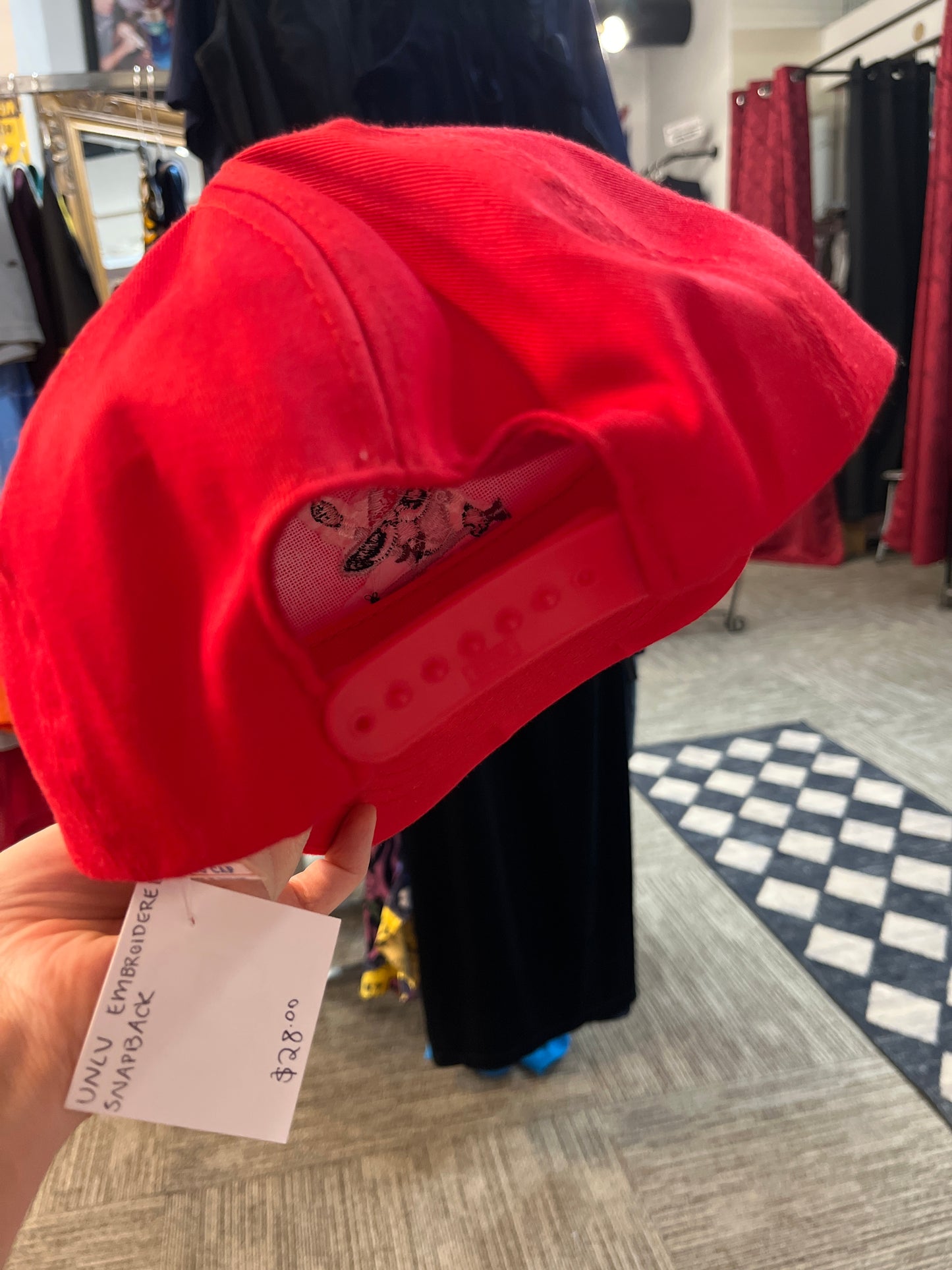 UNLV Vintage Embroidered College Snapback